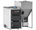 HTW Kocioł na Pellet i Drewno HYBRID DUO 15kW/20kW/25kW