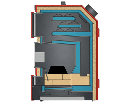 HTW Kocioł na Pellet i Drewno HYBRID DUO 15kW/20kW/25kW